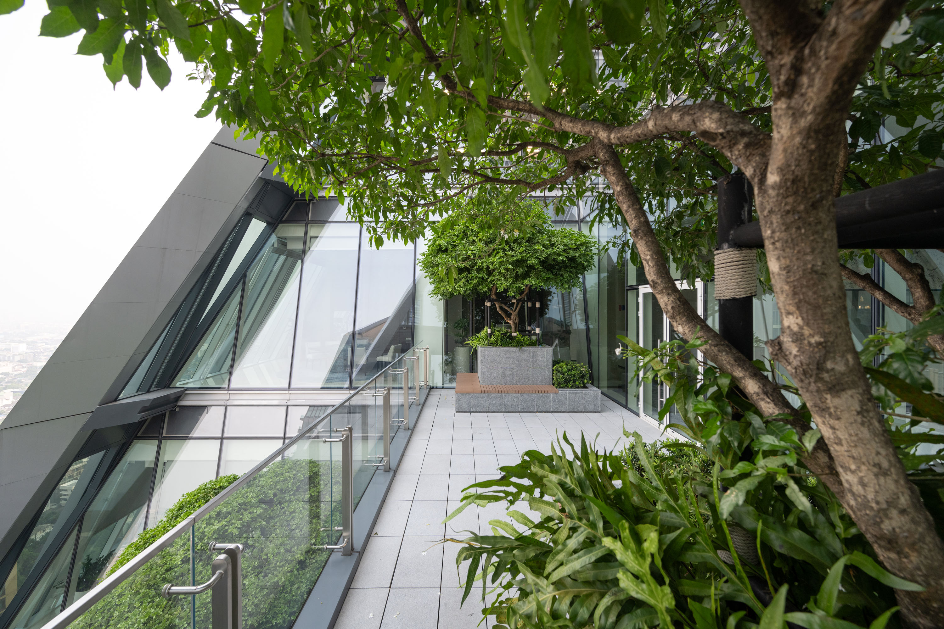 Sky Terraces bring nature closer to the work place